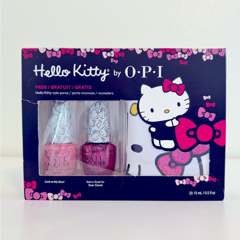 NIB Hello Kitty by OPI Coin Purse Set